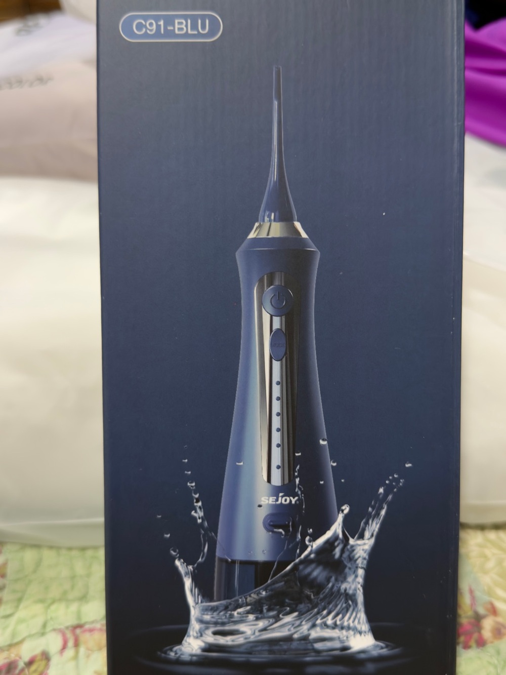 Blue Cordless Water Flosser - C91-BLU